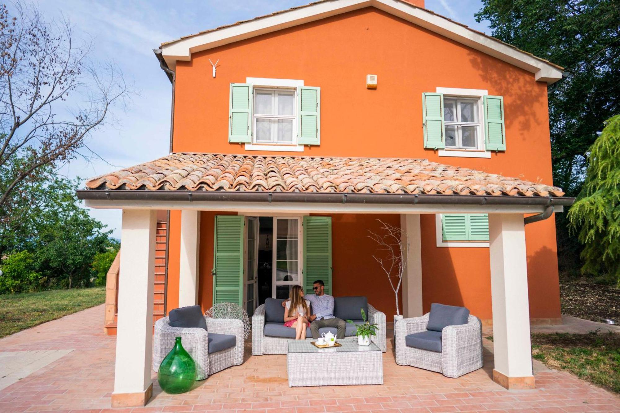 Villa Lemarche B&B Rustico Ngoại thất bức ảnh